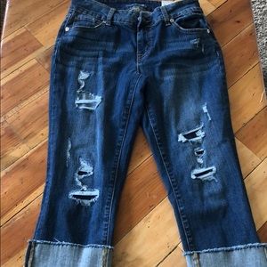 Maurices crop jeans NWT